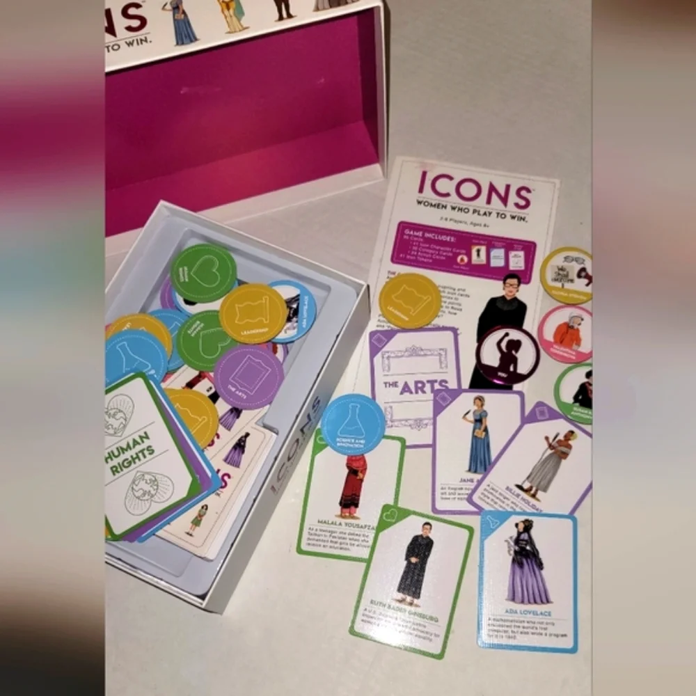 Icons board game women who play to win